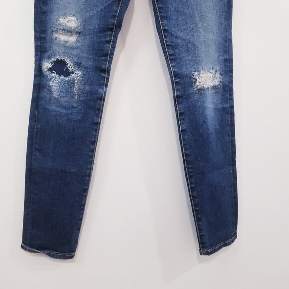 AG Adriano Goldschmied The Legging Ankle Patchwork Jeans - Picture 4 of 12